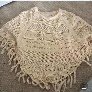 Garnet hill kids poncho